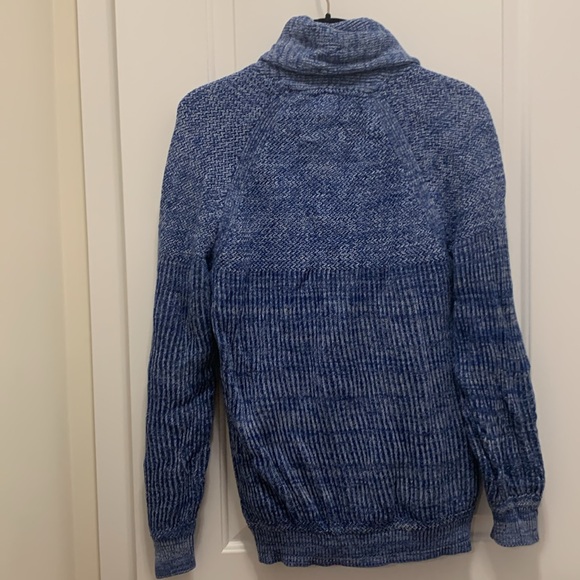 H&M Blue unisex cardigan Sweater M - Picture 4 of 5